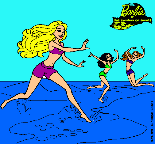 Barbie de regreso a la playa