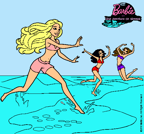 Barbie de regreso a la playa