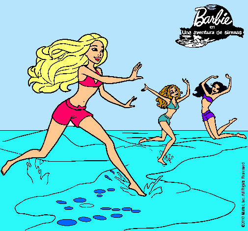 Barbie de regreso a la playa