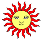 Dibujo Sol pintado por magelin 