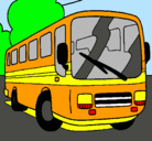 Dibujo Autobús pintado por RAUL