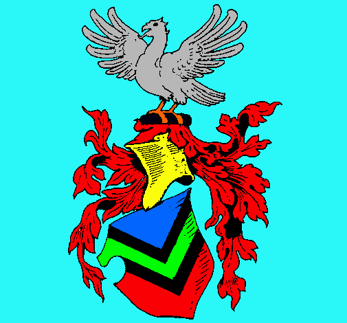 Escudo de armas y aguila 