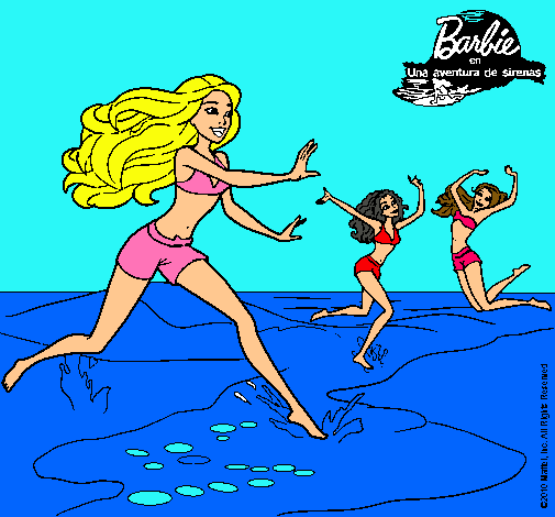 Barbie de regreso a la playa