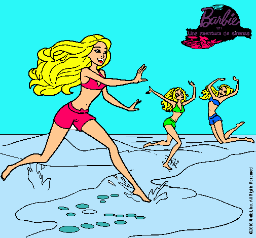 Barbie de regreso a la playa