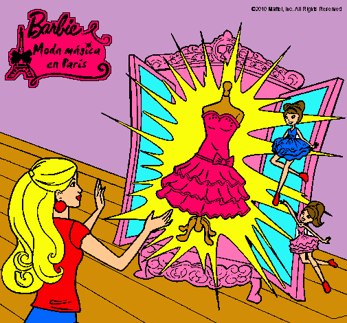 El vestido mágico de Barbie