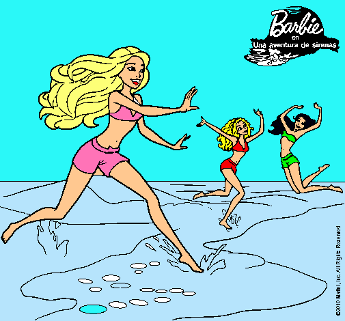 Barbie de regreso a la playa