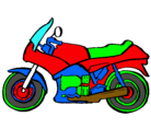Dibujo Motocicleta pintado por juann  