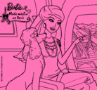 Dibujo Barbie llega a París pintado por uiyk