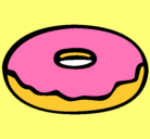 Dibujo Donuts pintado por iags