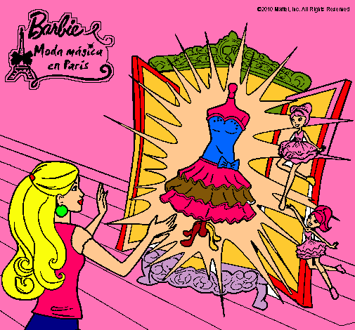 El vestido mágico de Barbie