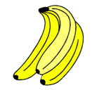 Dibujo Plátanos pintado por yuny