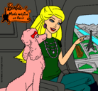 Dibujo Barbie llega a París pintado por daiana1