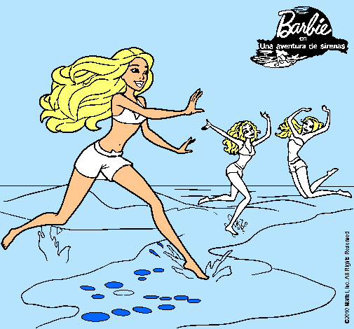 Barbie de regreso a la playa