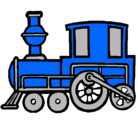 Dibujo Tren pintado por zmoke