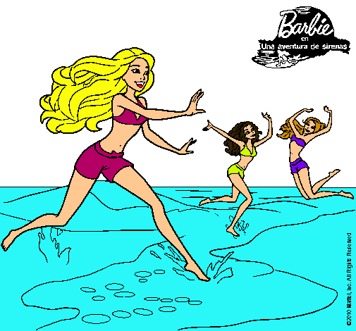 Barbie de regreso a la playa