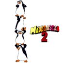 Dibujo Madagascar 2 Pingüinos pintado por SoFiA18