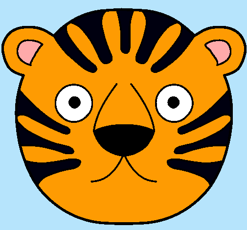 Dibujo Tigre II pintado por casiso