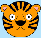 Dibujo Tigre II pintado por casiso