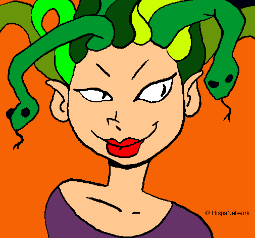 Mujer medusa