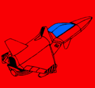 Dibujo Nave cohete pintado por tokirex