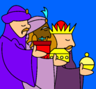 Dibujo Los Reyes Magos 3 pintado por GXGVDB