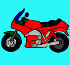 Dibujo Motocicleta pintado por nelson