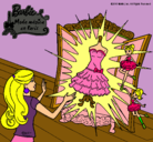 Dibujo El vestido mágico de Barbie pintado por noelia31