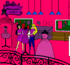 Dibujo Barbie en la tienda pintado por FRAN_KIE