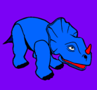 Dibujo Triceratops II pintado por 987654321