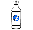 Dibujo Botella de refresco pintado por zmoke