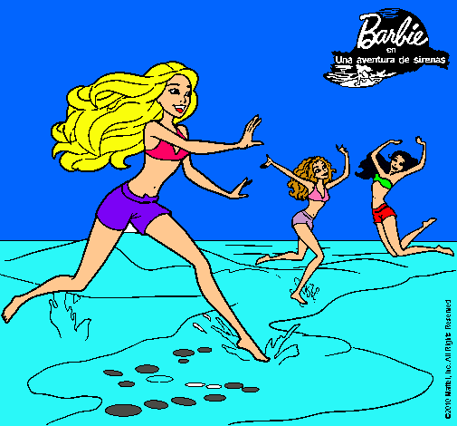 Barbie de regreso a la playa