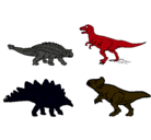 Dibujo Dinosaurios de tierra pintado por DinoManuel