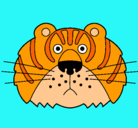 Dibujo Tigre III pintado por JuaniKapo