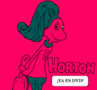 Dibujo Horton - Sally O'Maley pintado por roxi