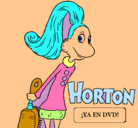 Dibujo Horton - Sally O'Maley pintado por chanchita4