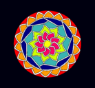 Dibujo Mandala 1 pintado por TaniaPink