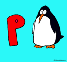 Dibujo Pingüino pintado por mathiasGT