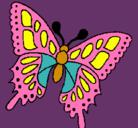 Dibujo Mariposa pintado por princessa9