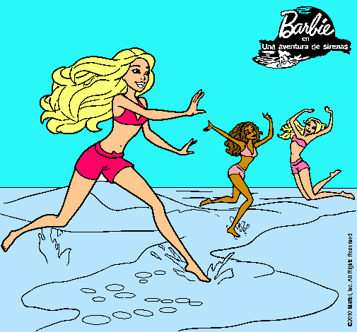 Barbie de regreso a la playa