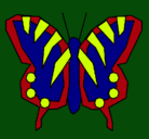Dibujo Mariposa pintado por Adelita