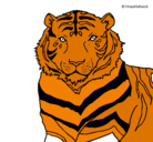 Dibujo Tigre pintado por Tiger