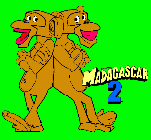 Madagascar 2 Manson y Phil 2