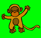 Dibujo Mono pintado por Camilita
