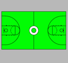 Dibujo Cancha pintado por CANCHA