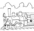 Dibujo Locomotora pintado por jaimucho