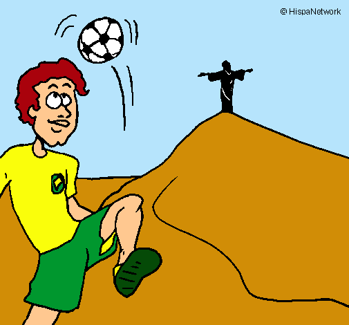 Dibujo Brasil pintado por Andy7