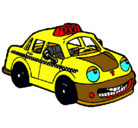 Dibujo Herbie Taxista pintado por juanma