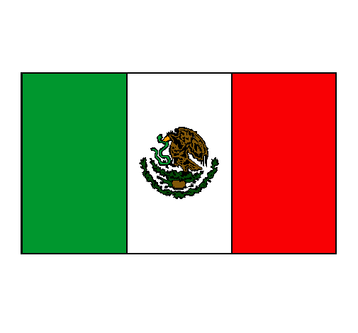 Dibujo México pintado por lobitos16