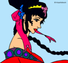 Dibujo Princesa china pintado por ROSAR