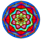 Dibujo Mandala 6 pintado por MANUMAN